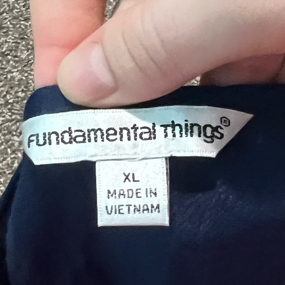 Blue Lacey on top tank top - Picture 3 of 3